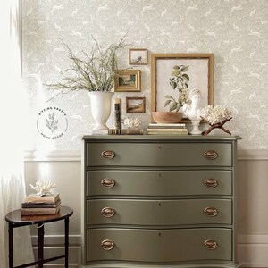 Olive green sale chest of drawers