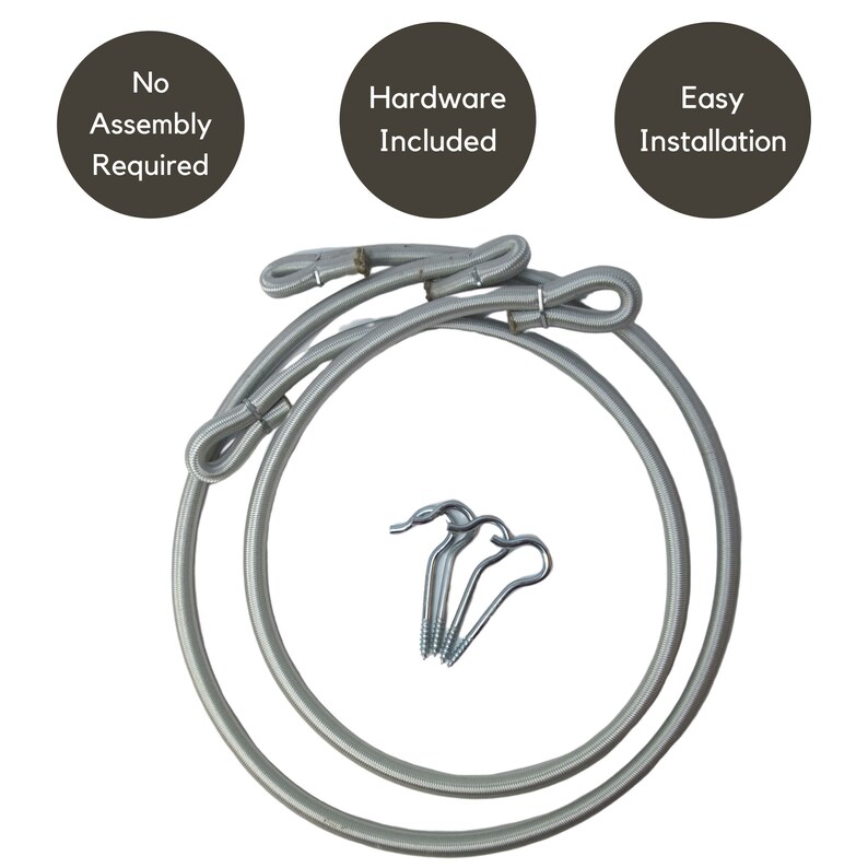 Bungee Cord Shoe Rack 2 Pack Perfect for Garages Mudrooms