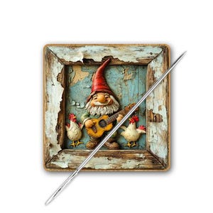 Wood Needle Minder, Wood Cover Minder, Needle Minder, Diamond Painting, Cross Stitch, Embroidery, Minder,