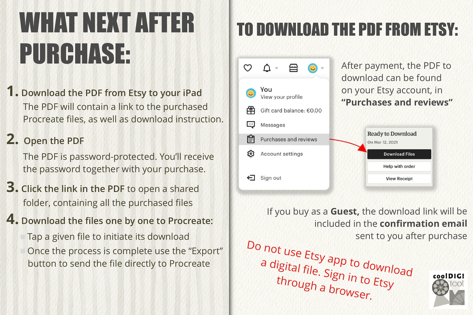 Procreate Roughedge Brushes 15 Amazing Procreate Eraser and Etsy