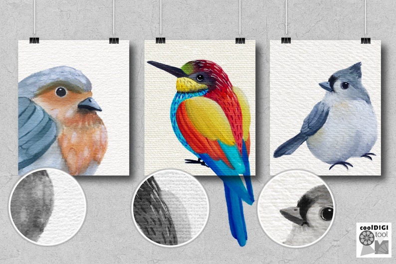 Procreate Paper Texture Brushes: 120 Seamless Paper & Canvas Organic Patterns image 5