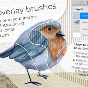 Procreate Paper Texture Brushes: 120 Seamless Paper & Canvas Organic Patterns image 3