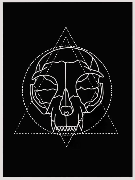 Dessin Numerique Geometrique De Crane De Chat Etsy Dessin Numerique Geometrique De Crane De Chat Etsy