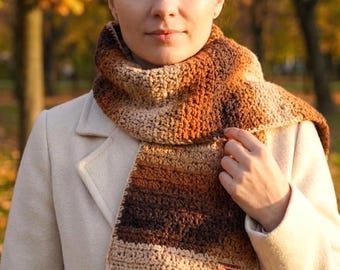 Cozy Crochet Fringe Scarf – Soft & Stylish for any season