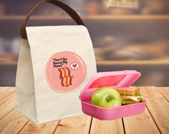 Reusable Lunch Bag with Strap, On-the-Go Meals