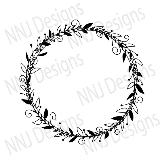 Download 22 Vintage Laurel Wreath Clipart Vintage Christmas Wreath Clipart Laurel Wreath Svg Bundle Circle Monogram Frame Leaves Cut File Png Clip Art Art Collectibles Fakhrmaftool Ir
