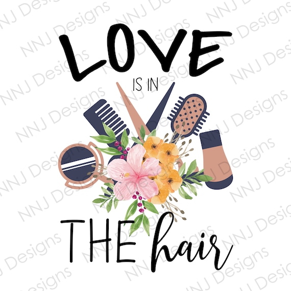 Love is in the Hair Logo logo png download
