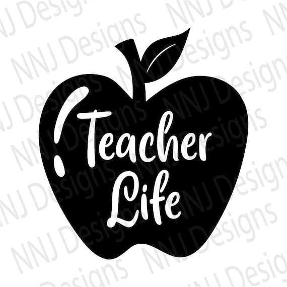 Free Free Teacher Life Apple Svg 336 SVG PNG EPS DXF File