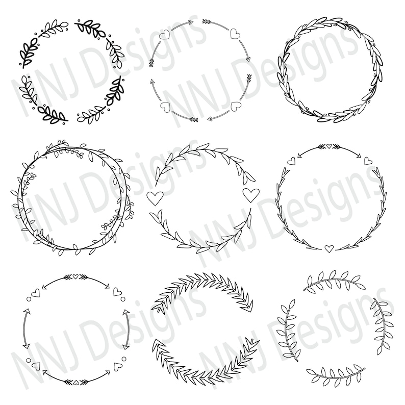 Download 100 Wreaths And Circles Svg Circle Free Photos