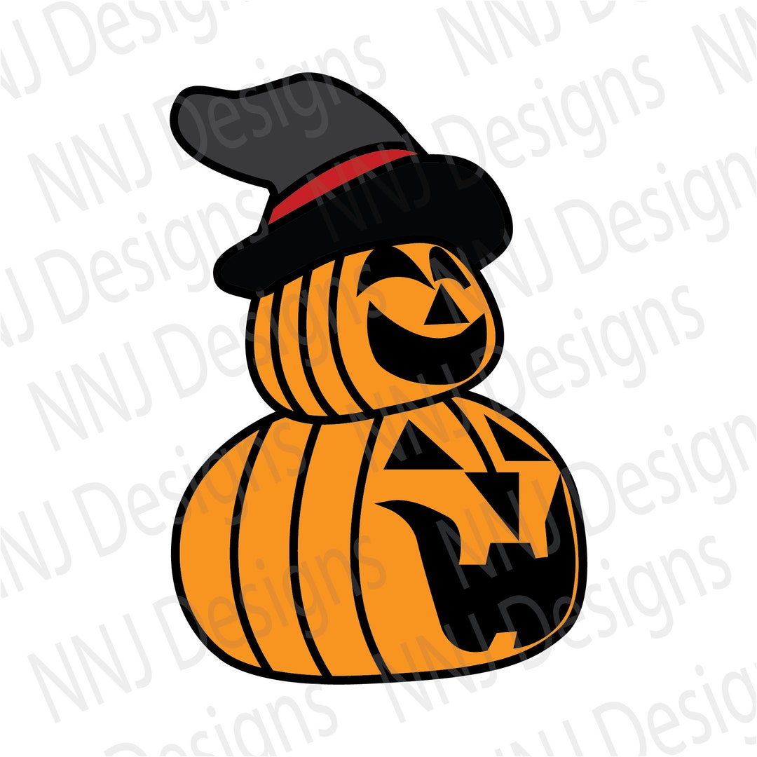 Pumpkin With Witch Hat SVG, Pumpkin Stack PNG, Halloween Pumpkin SVG ...