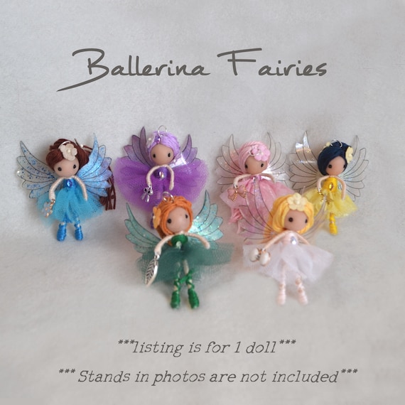 Ballerina Flower Fairy Doll Mini Flower Fairy Ornament Handmade Dancing Bendy Doll Waldorf Inspired Ballerina Gift Idea Fairycore Decor Etsy Australia