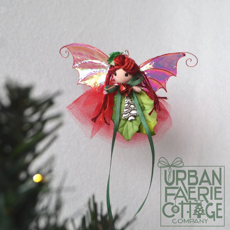Christmas Fairy Christmas tree ornament fairy ornament Xmas Etsy