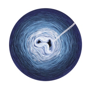 Gradient Yarn Cake, Leoria, 02, Cotton Acrylic, Ombre Yarn Cake