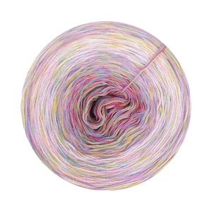 Gradient yarn cake 100% cotton, Lisse, 162, Ombre Yarn Cake
