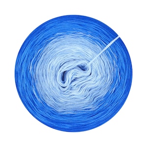 Gradient yarn cake 100% cotton, Comino 158, Ombre Yarn Cake