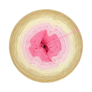Ombre yarn cake 100% cotton, Kyoto 392, Gradient Yarn Skein