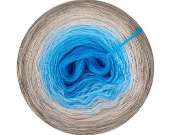 Gradient yarn cake 100% cotton, Nagoyashi 193, Ombre Yarn Cake