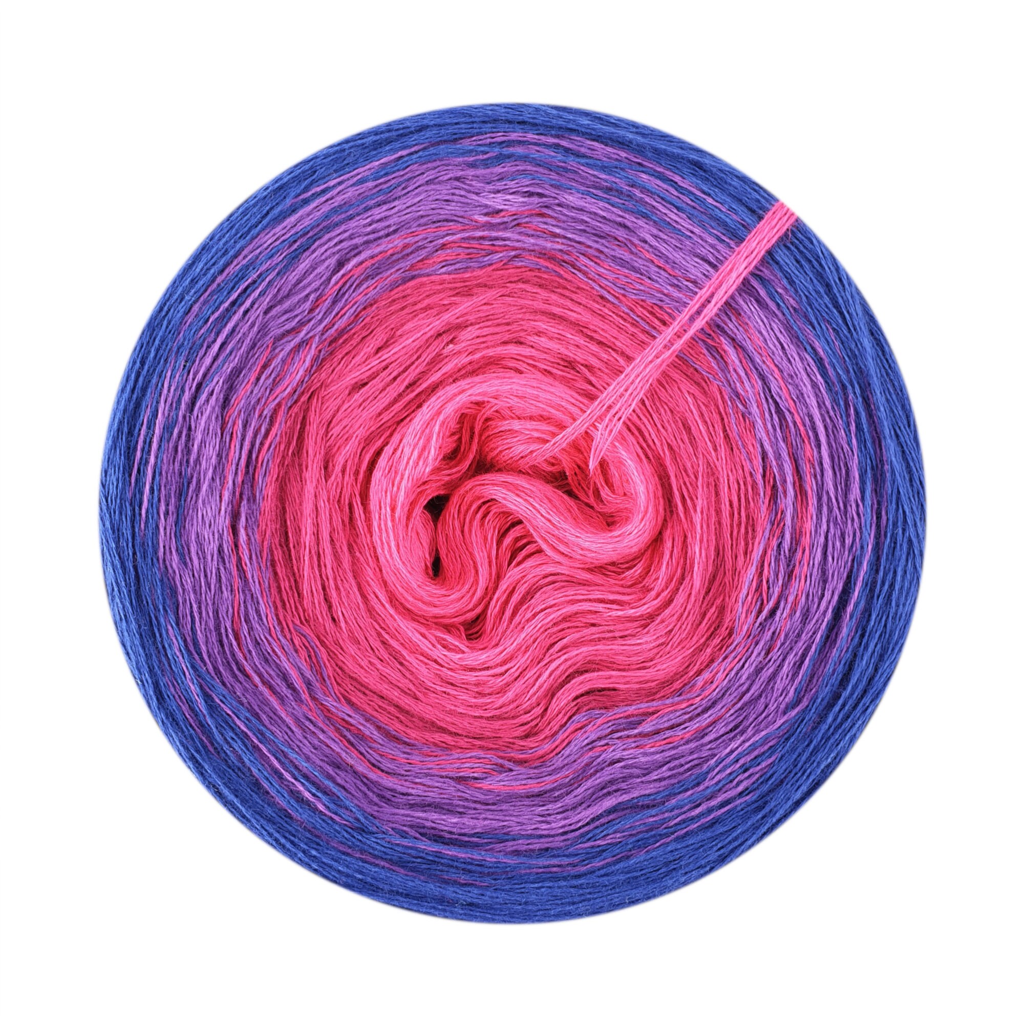 Gradient Yarn Cake 100 Cotton Foroyar 71 Ombre Yarn Cake Etsy