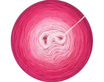 Gradient yarn cake 100% cotton, Majorca 137, Ombre Yarn Cake