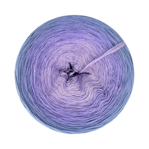 Gradient yarn cake 100% cotton, Provence, 65, Ombre Yarn Cake