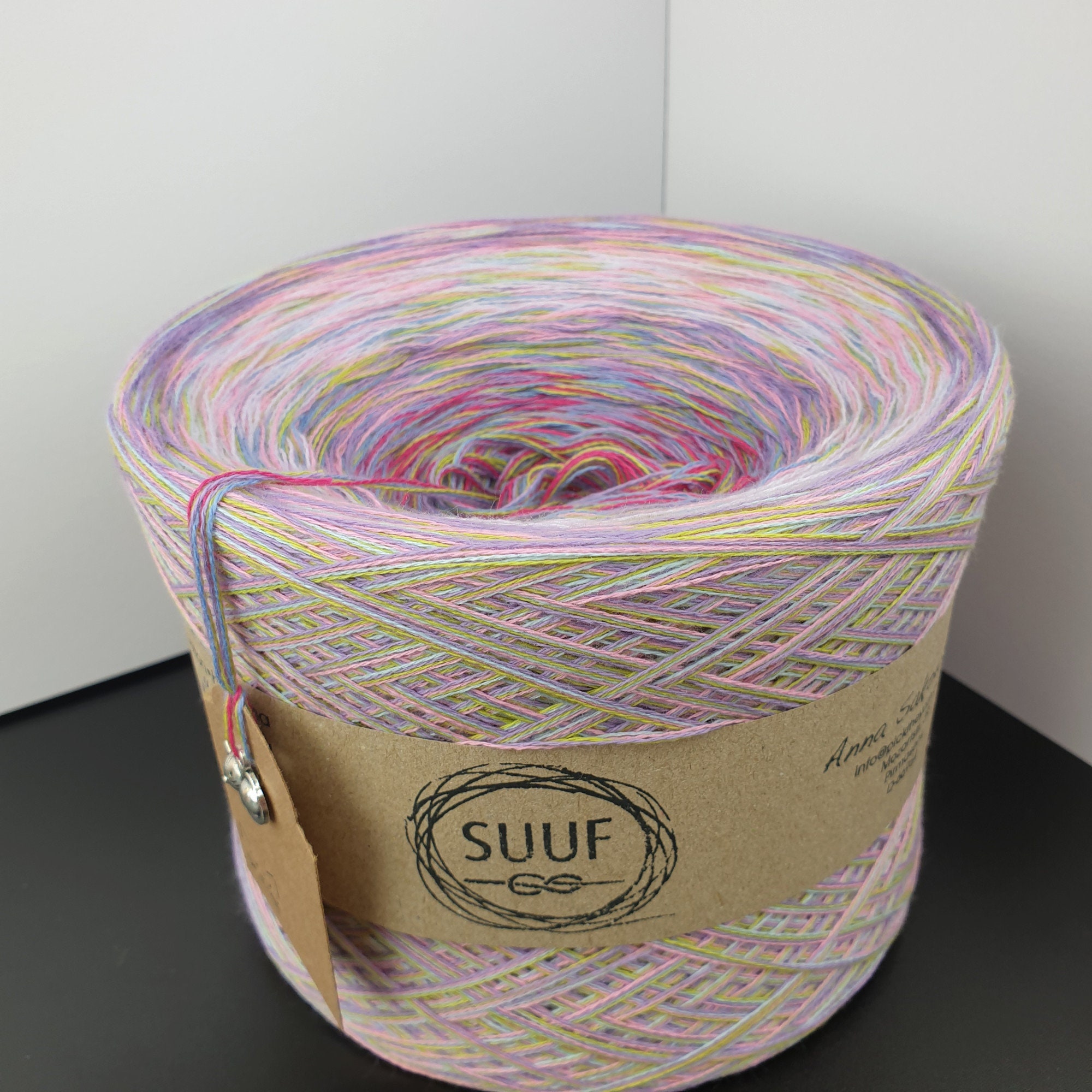 Gradient Yarn Cake 100 Cotton Lisse 162 Ombre Yarn Cake Etsy