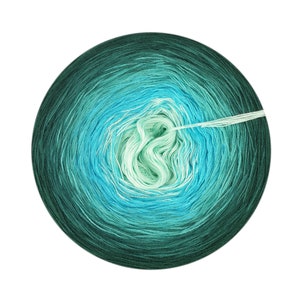 Gradient cake yarn, Tala, 63, Cotton Acrylic, Ombre Cake Yarn