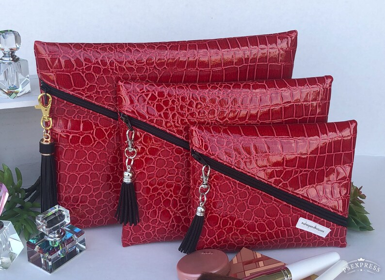 croc makeup bag