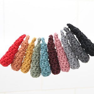 Teardrop Licht-Pull-Schnur, gehäkelte Licht-Pull-Schnur, Türkis-Licht-Pull, weiche Baumwollschnur, leiser Lichtzug