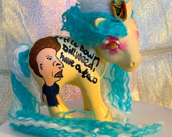 Teal haired TP Hoarder pony