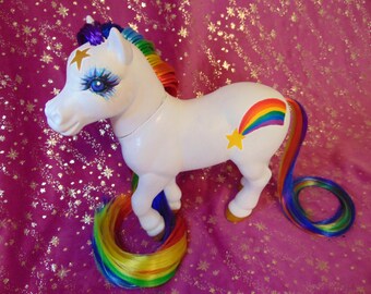 Rainbow Breyer horse custom