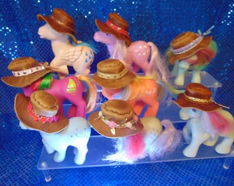 8 Glammed up Leather Pony hats