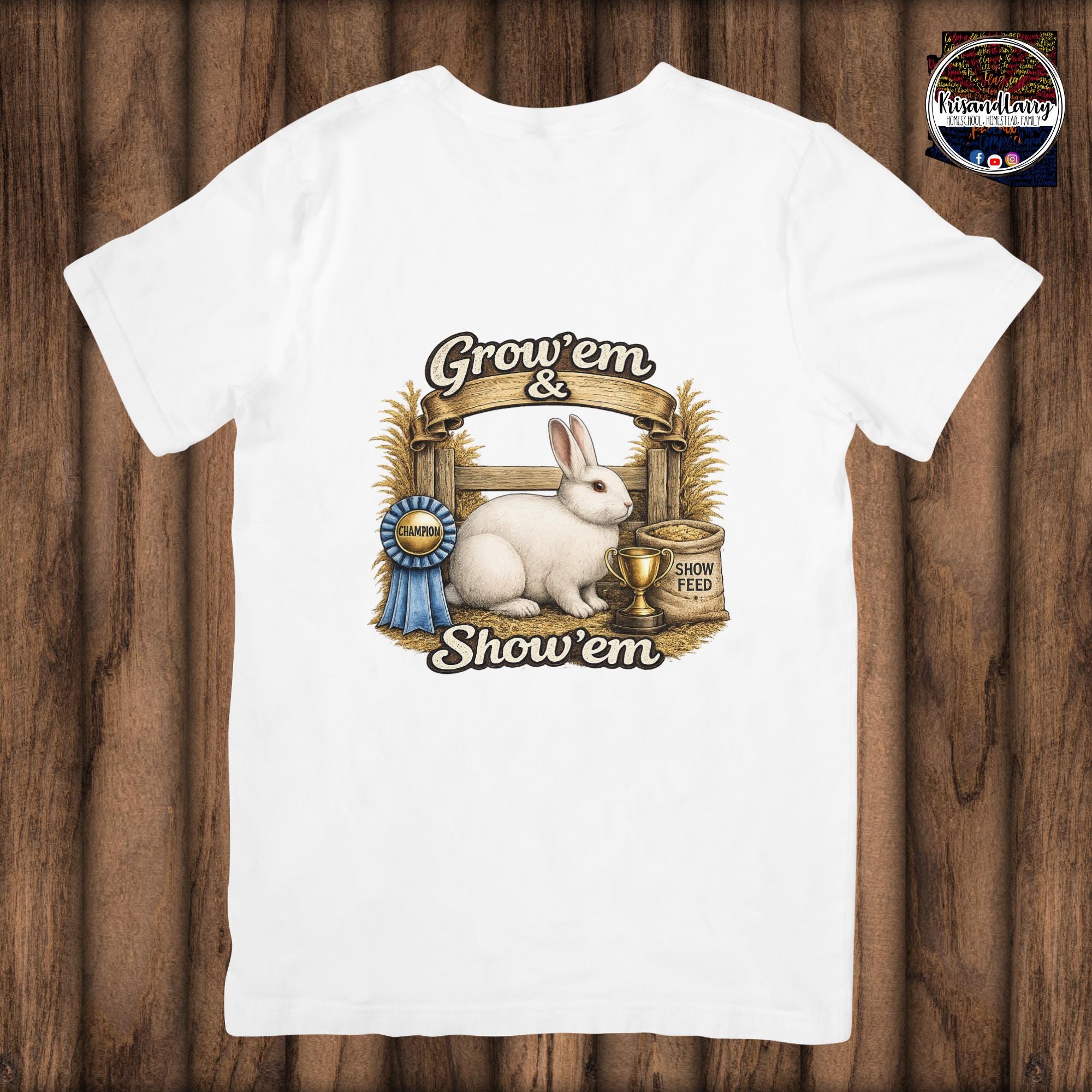 Rew Rabbit Lad Grow 'em Show 'em Rabbit PNG | REW New Zealand Rabbit Graphic | Market ...