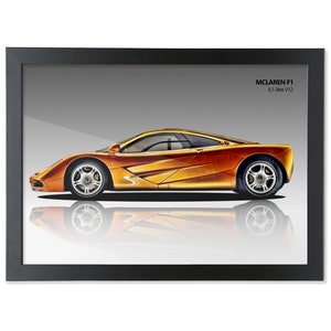 McLaren F1 Wall Art Poster