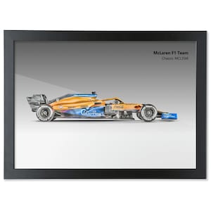McLaren F1 Team Wall Art Poster