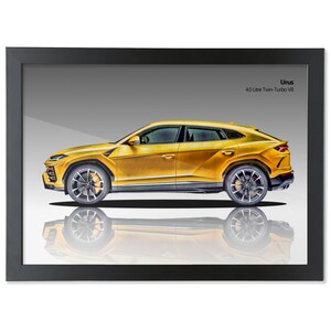 Lamborghini Urus Digital Illustration
