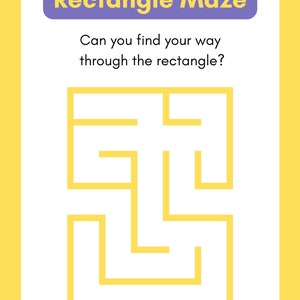 Colorful and Fun Activity Shape Maze Activity Worksheets Coloring Pages ...