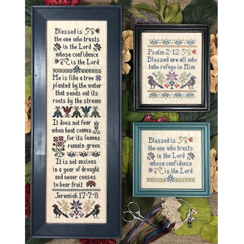 Cross Stitch Bible Verse - Etsy