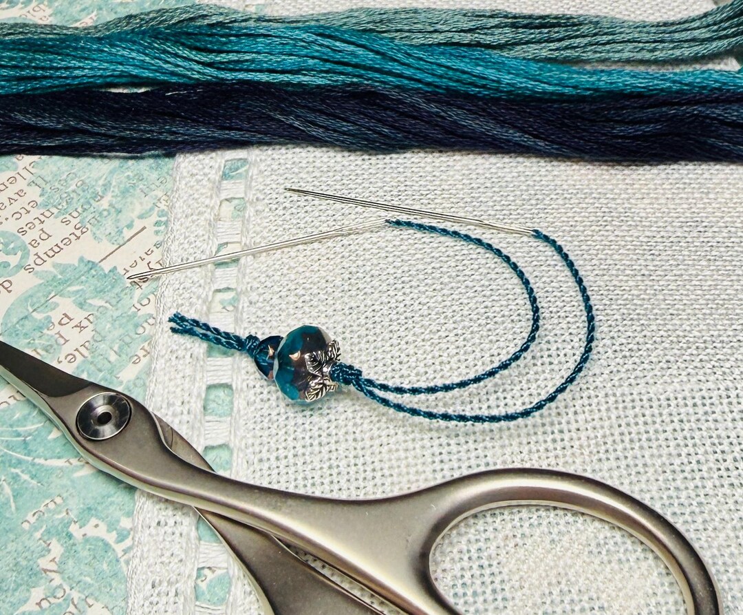 Thread Hopper ~ Thread Counter ~ Deep Ocean Blue - Etsy