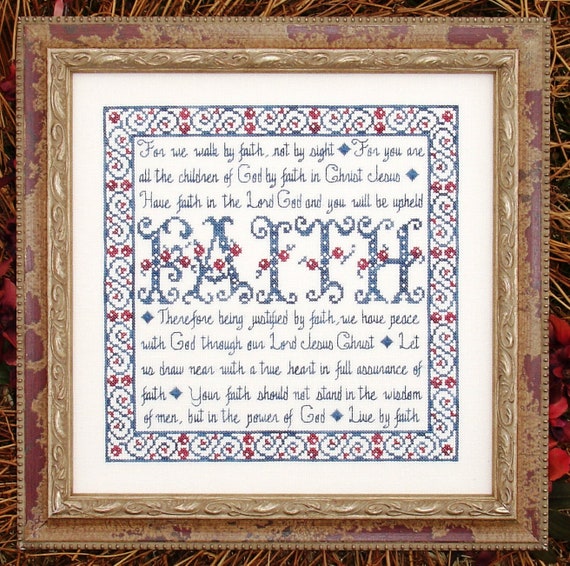 【希少！】Cross stitch letters BIBLE Cross Stitch Letters BIBLE!