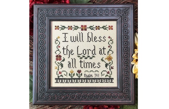 【希少！】Cross stitch letters BIBLE VALERIE LEJEUNE Cross Stitch Letters BIBLE Alphabet Design