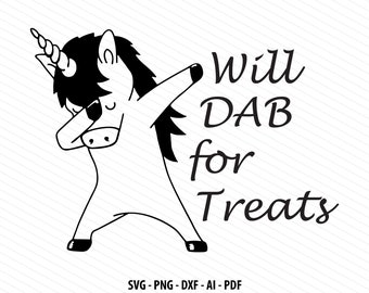 Cricut Dabbing Unicorn Svg