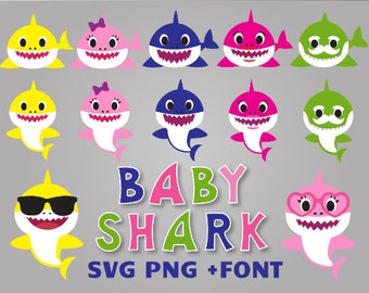Baby Shark Svg Etsy
