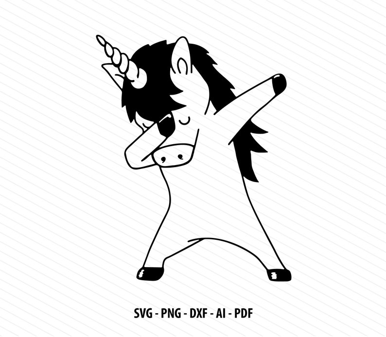 Free Free Unicorn Dabbing Svg 692 SVG PNG EPS DXF File