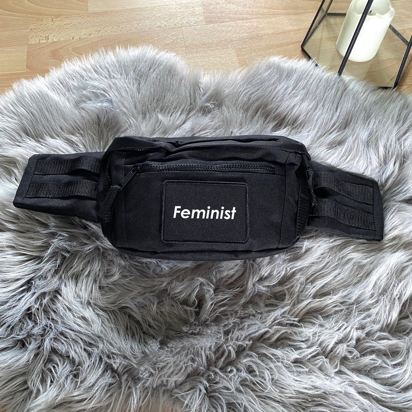 Feminist quote bum bag fanny pack shoulder bag Festival Etsy