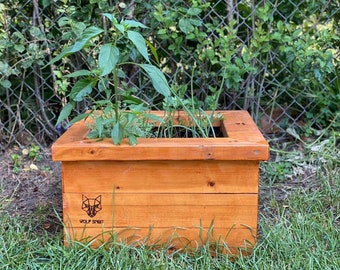 DIY Square Planter Box Plans, 3 Sizes (PDF Plan)