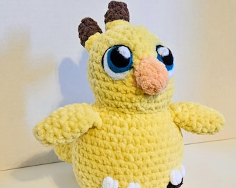Chocobo Plush (large) - Made to Order - Etsy