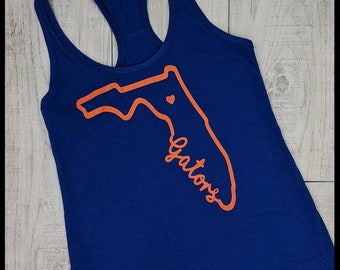 Gators Tank. UF Tank, University of Florida Tank, Tank Top