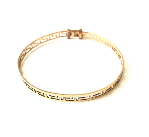 Vintage VERSACE Motif Bracelet