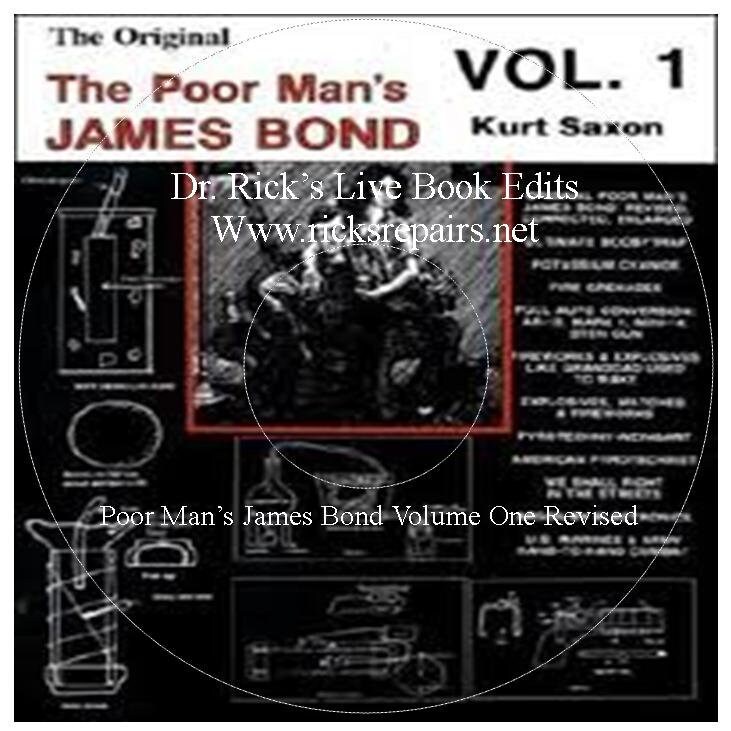 Poor Man&#39;s James Bond Vol 1 Revised Live Book Edit (On CD)