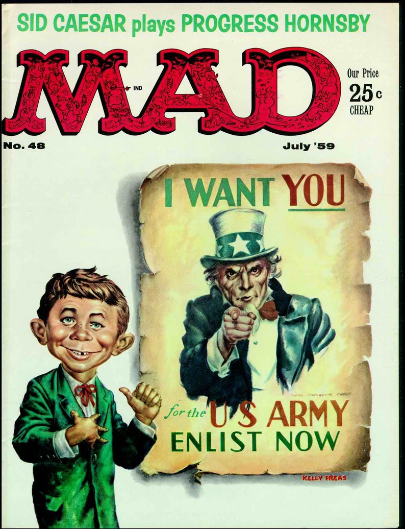 Mad Magazine Collection Vol 4549 downloadable .pdfs Etsy